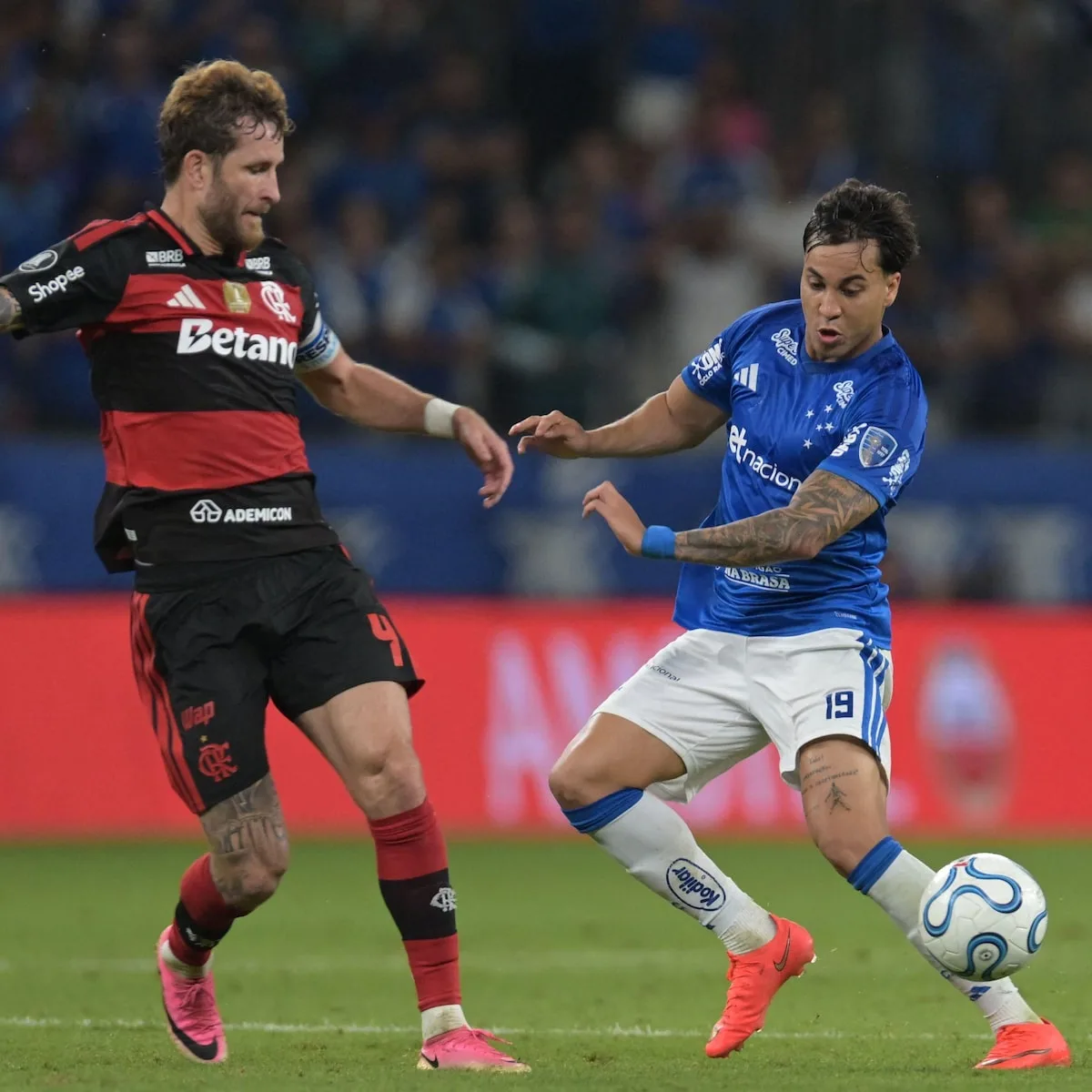 Cruzeiro e Flamengo empatam no Mineirão pelas oitavas da Libertadores - Portal38