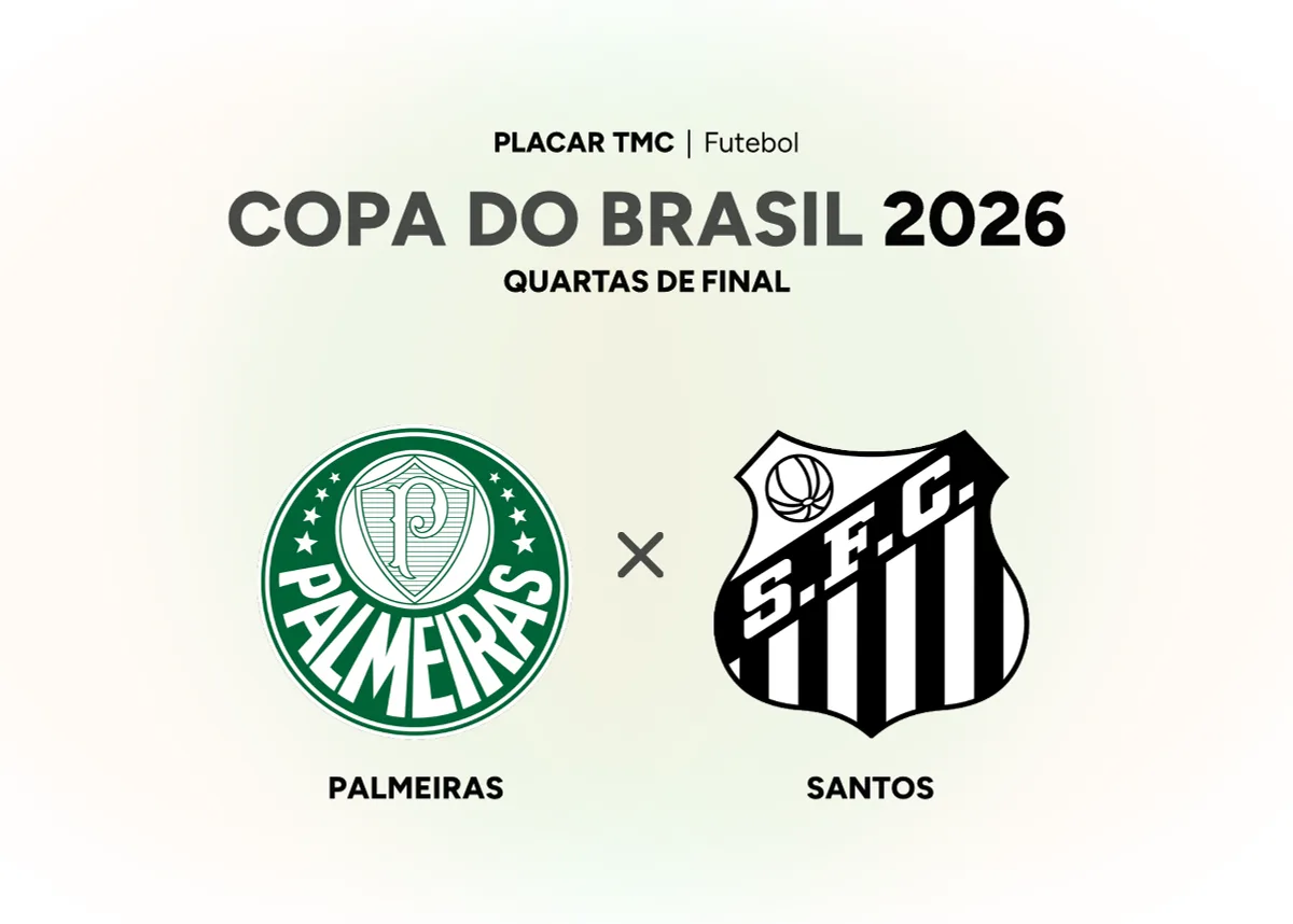Palmeiras e Santos na Copa do Brasil 2026: saiba como assistir à partida na Índia - Portal38