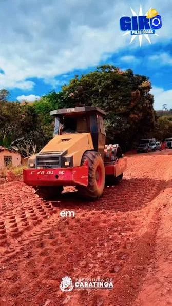 Pavimentação estrada rural Norte de Minas - Portal38