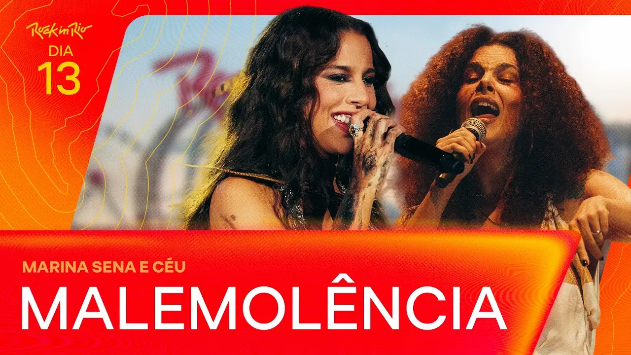 Marina Sena e Céu cantam Malemolência no Rock in Rio 2026