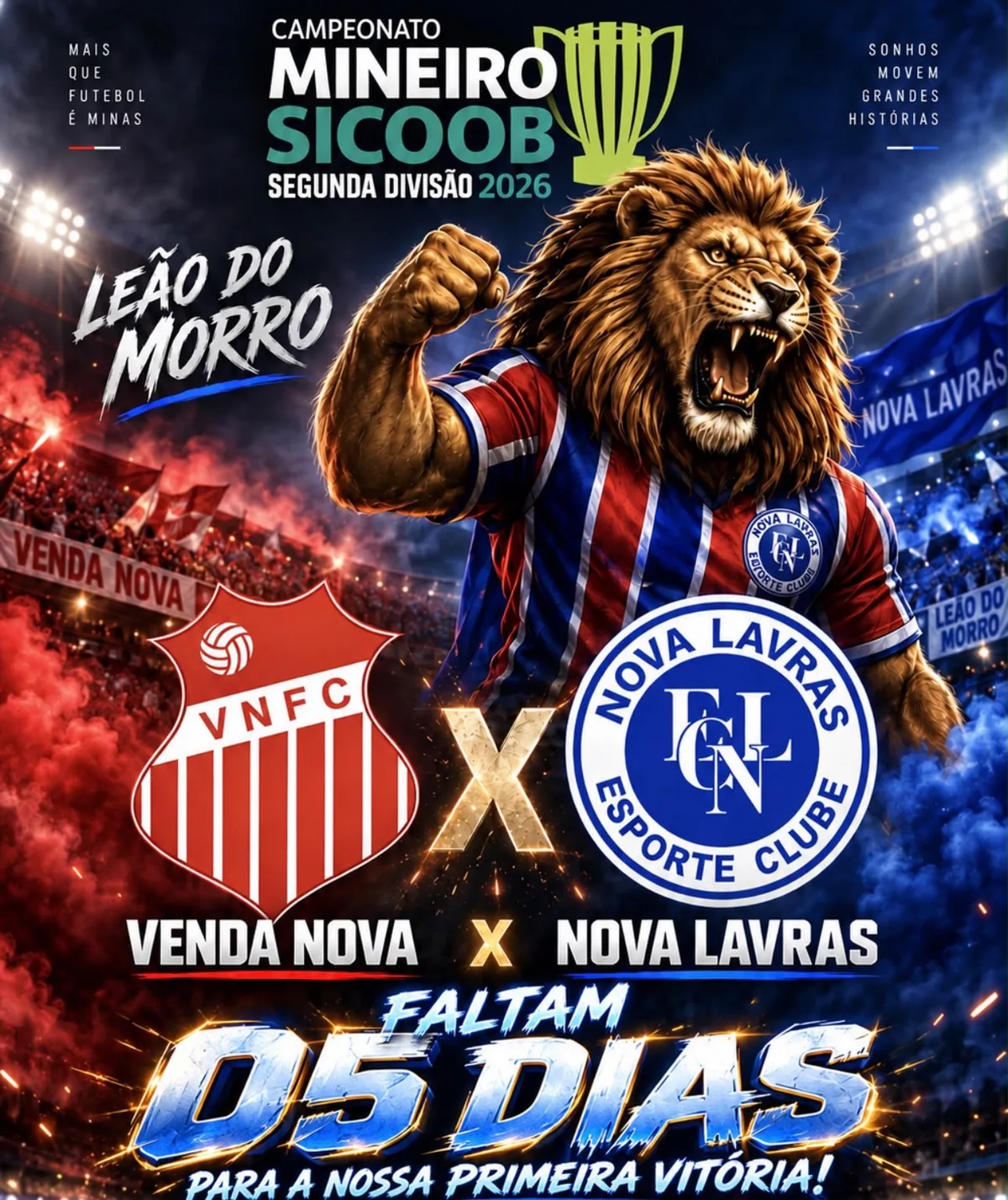 Novo Esporte visita Nova Lavras em busca de nova vitória na Segunda Divisão do Mineiro - Portal38